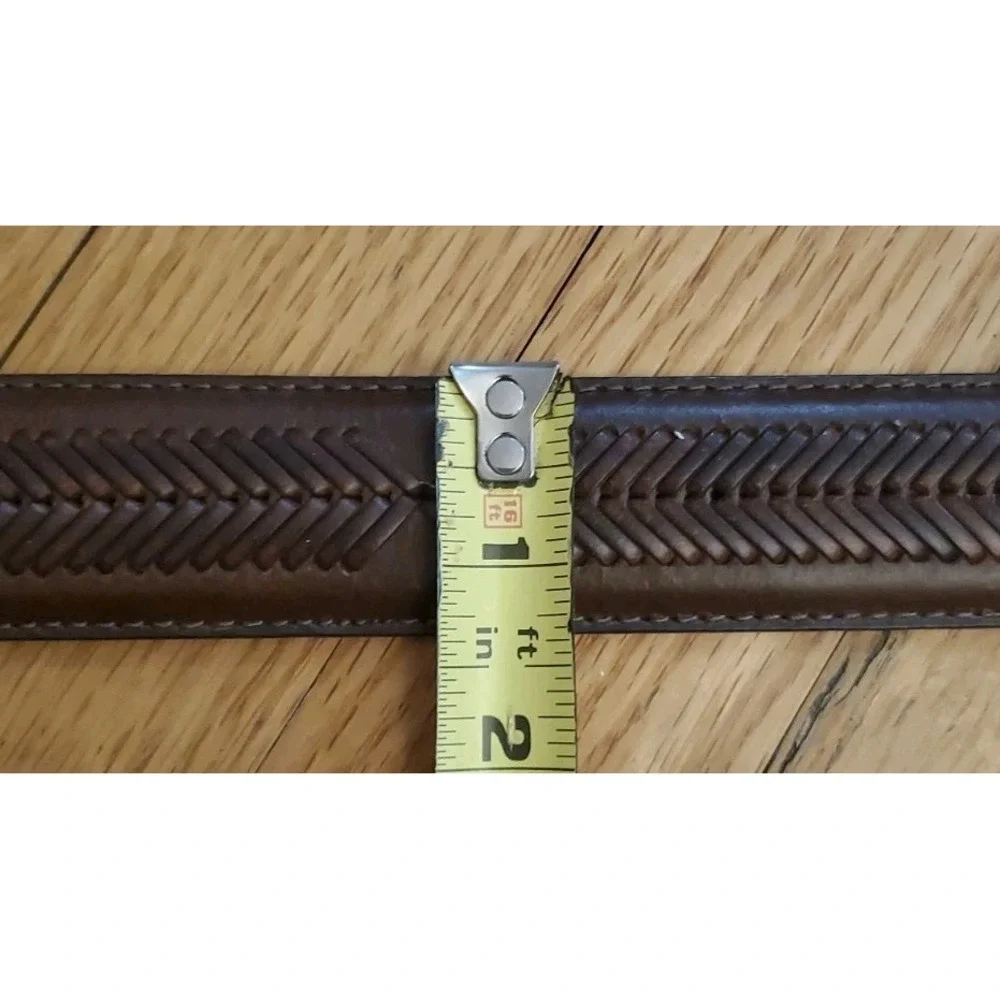 Nocona Belt Co Western Brown Ranger Leather Belt Mens 40 N2476802